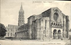 CPA Toulouse Eglise St Sernin 