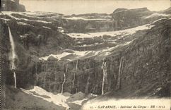 CPA Gavarnie Interieur du Cirque 