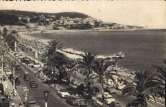 CPA Nice Promenade des Anglais vers le Mont Boron 