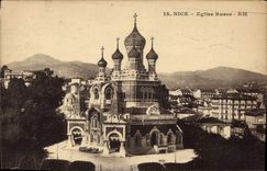 CPA Nice Eglise Russe Russie Rusia