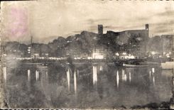 CPA La Cote d'Azur Cannes le Suquet au crepuscule 