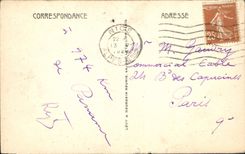 CPA Menton Effet de Vagues au Cap Martin 