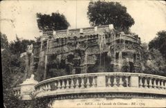 CPA Nice la Cascade du chateau 