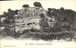 CPA Nice Cascade du Chateau 