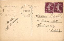 CPA Menton vue generale 