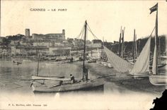 CPA Cannes le Port Bateaux