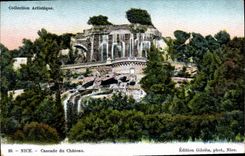 CPA Nice Cascade du Chateau 