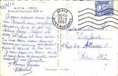 CPA Vence Porte du Signadour 13 siecle 