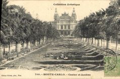 CPA Monte Carlo Casino et Jardins 