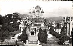 CPA La Cote d'Azur Nice L'Eglise Orthodoxe Russe Russia Russia