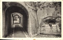 CPA St Paul La Porte sous les remparts et le Canon 