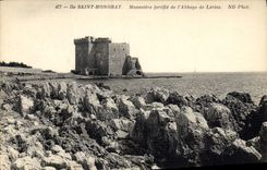 CPA Ile Saint Honorat Monastere fortifie de l'Abbaye de Lerins 