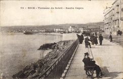 CPA Nice Terrasse du Soleil Rauba Capeu 