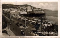 CPA Nice La Promenade des Anglais et le Palais de la Jetee 