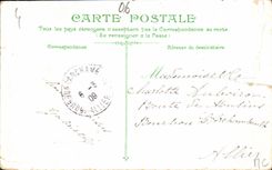 CPA Monaco Les Jardins une allee 