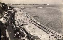 CPA La Cote d'Azur Cannes La Plage du 