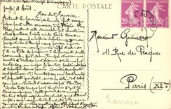 CPA Chamonix sur le Chemin du Plan de lAiguille 