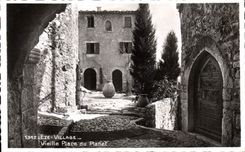 CPA Eze Village Vieille Place du Planet 