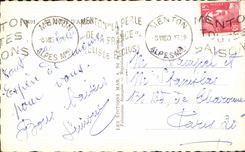 CPA La Cote d'Azur 