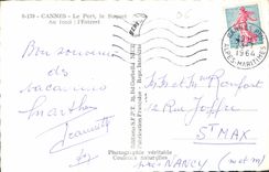CPA Cannes le Port le Suquet au fond l'Esterel 