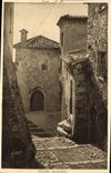 CPA La Douce France Cote d'Azur Eze A M Vieille Maison 