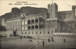 CPA Cote d'Azur Monaco Palais du Prince 