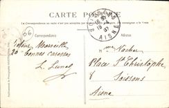 CPA Collection Artistique Excursion a 30 kil de Nice Saut des Francais a Duranus Vallee de la Vesubi