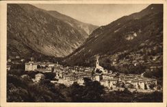 CPA La Douce France Cote d'Azur St Martin Vesubie Alpes Maritimes vue generale 