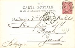 CPA Nice Monument de Garibaldi