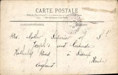 CPA Lourdes La Basilique vue plongeante 