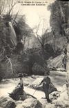 CPA Gorges du Loup A M Cascade des Echelles 