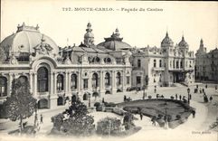 CPA Monte Carlo Facade du Casino 
