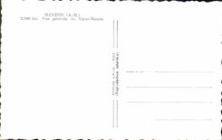 CPA Menton A M Vue generale du Vieux Menton 