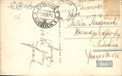 CPA Nice Le Jardin Albert 1er vue prise du Palais de la Jetee 