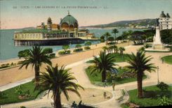 CPA Nice Les Jardins et la Jetee Promenade 