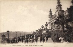 CPA Monte Carlo Le Casino et les Terrasses 
