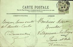 CPA Monte Carlo Le Casino et les Terrasses 