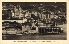 CPA Monte Carlo Le Casino et le Pir aux Pigeons 