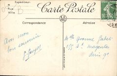 CPA Un Coup de Mer Cannes Phare