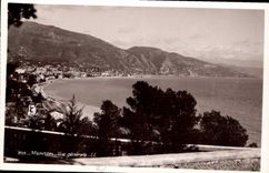 CPA Menton Vue generale 