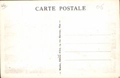 CPA La Cote d'Azur Le Port et le Mont Chevalier Bateaux