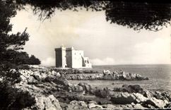 CPA Ile Saint Honorat l'Ancien Monastere fortifie 