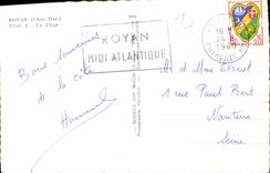 CPM Royan Char Mar la Plage