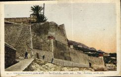 CPA Villefranche sur Mer La Citadelle partie sud 