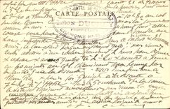 CPA Chamonix Lac Cornu et vue sur le Mont Joly 