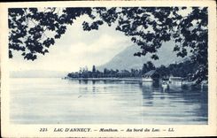 CPA Lac d'Annecy Menthon Au bord du Lac 