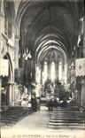 CPA La Delivrande Nef de la Basilique 