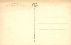 CPA Caen Calvados Abbaye aux Dames au de la Trinite 