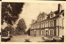 CPA Aux Buissonnets la Maison decoree pour les Fetes de la Canonisation 
