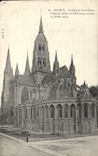 CPA Bayeux Cathedrale Notre Dame l'Abside edifiee au XIII siecle achevee ai XVIII siecle 